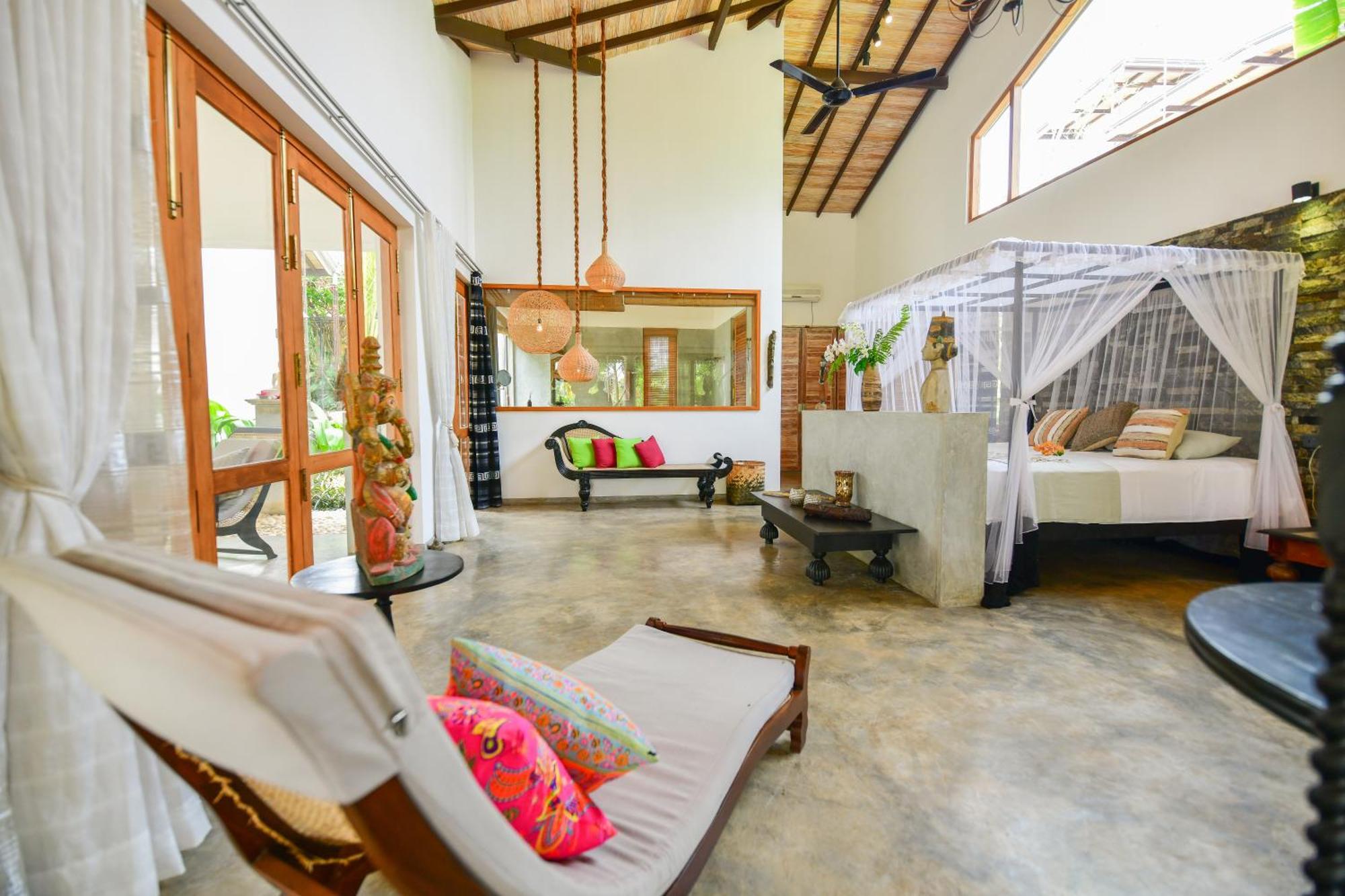 Tropical House - Jungleside Villa Hikkaduwa Chambre photo