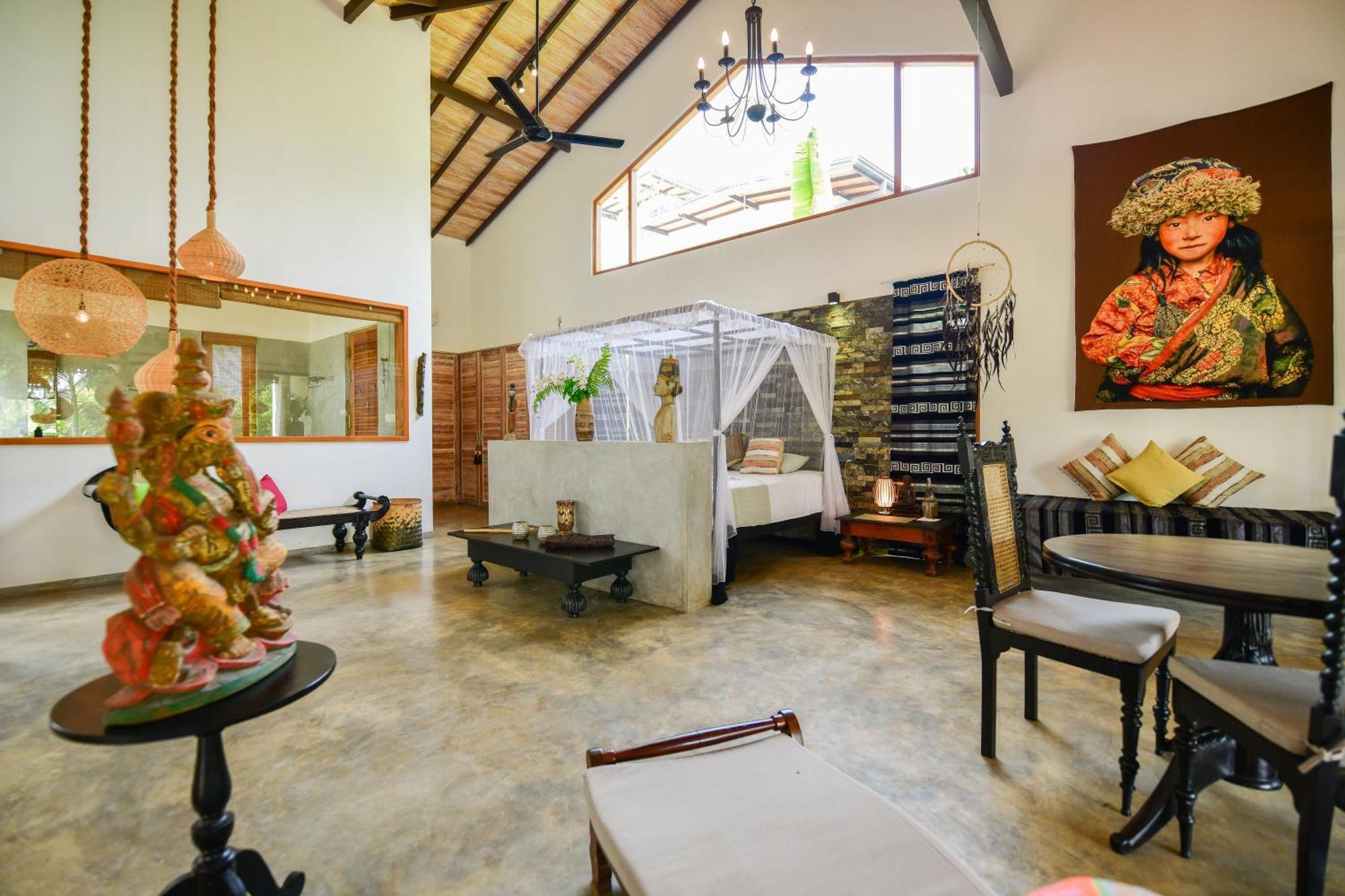 Tropical House - Jungleside Villa Hikkaduwa Chambre photo